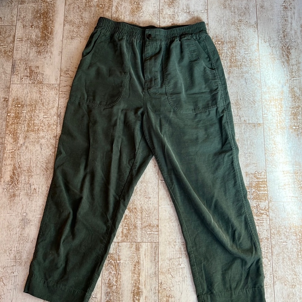 Madewell soft corduroy pull on pants